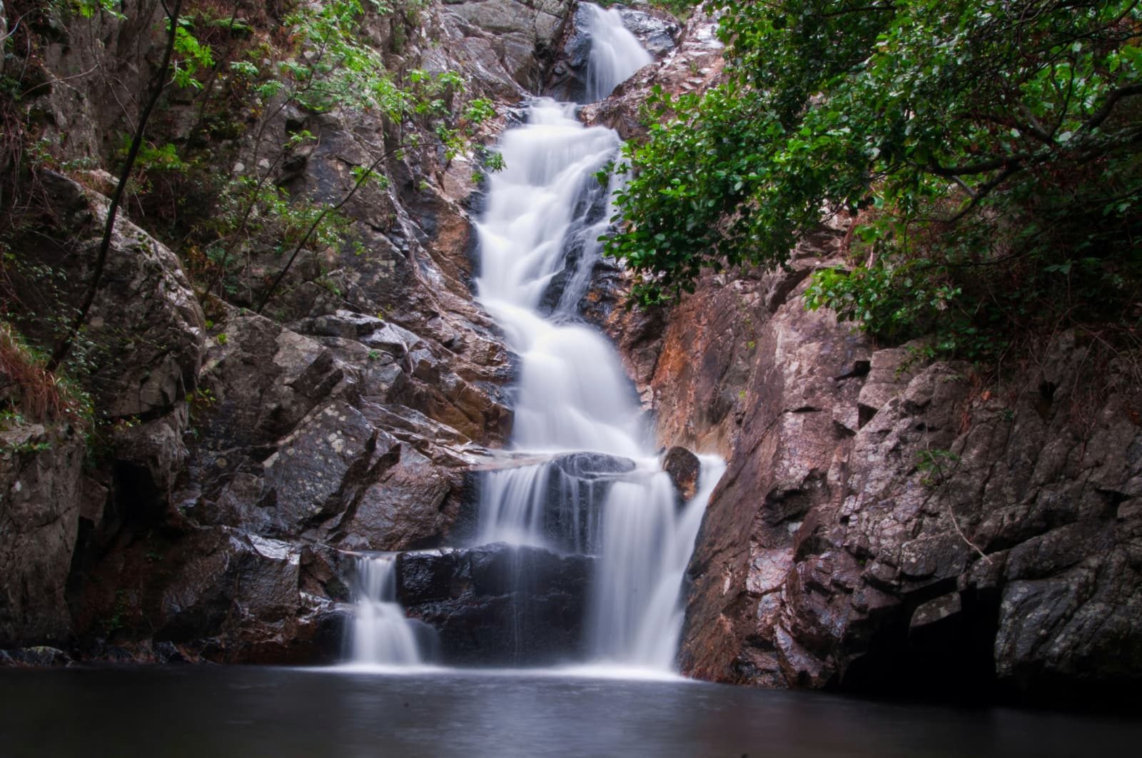 La Cascata del Marmarico, nei pressi di Bivongi